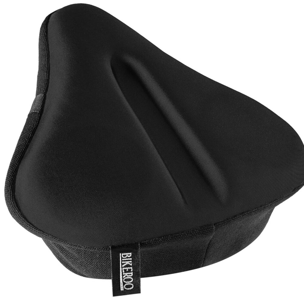 Bikeroo Comfort Bike Seat Cushion - Padded Gel Cover